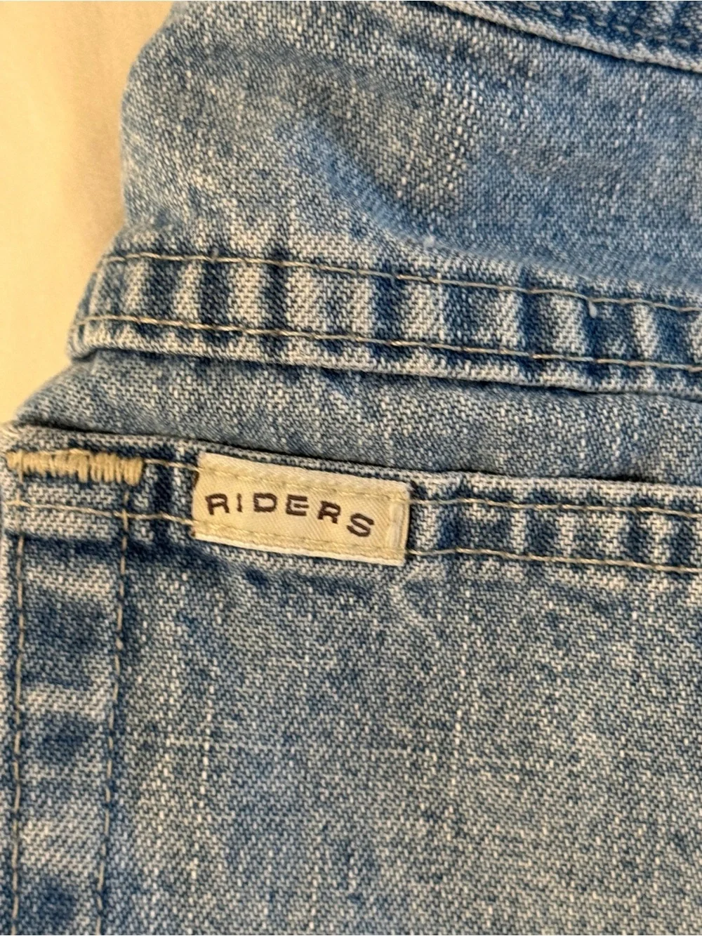Riders by LEE Classic Denim Jorts, High-Rise Blue Denim Shorts